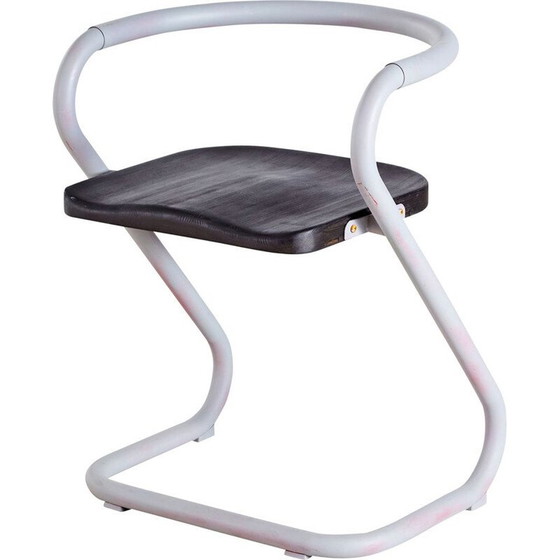 Image 1 of Sedia vintage impilabile di Börge Lindau e Bo Lindekrantz per Lammhults, Svezia 1960