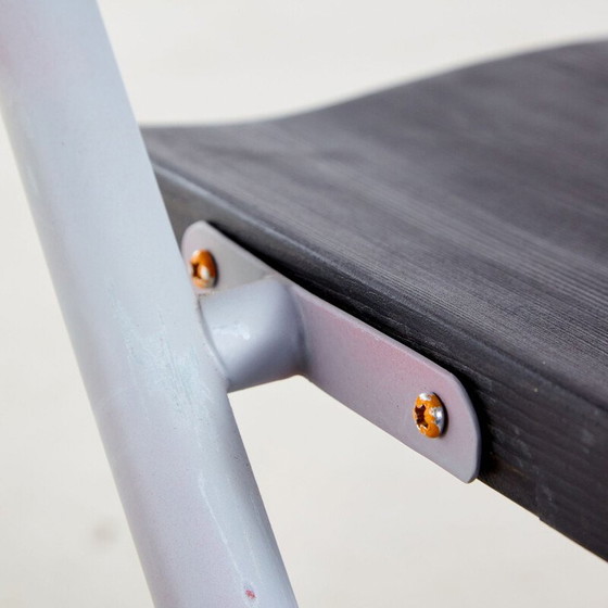 Image 1 of Sedia vintage impilabile di Börge Lindau e Bo Lindekrantz per Lammhults, Svezia 1960