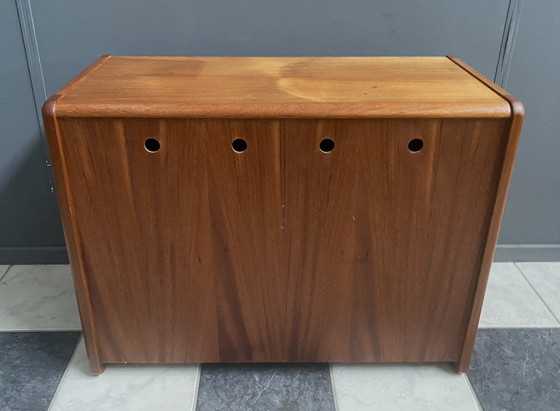 Image 1 of Teak Wood Shoe Cabinet 1970S