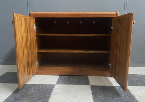 Image 1 of Teak Wood Shoe Cabinet 1970S