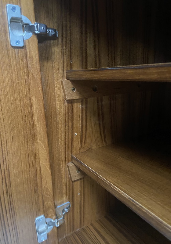 Image 1 of Teak Wood Shoe Cabinet 1970S