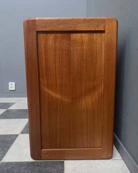 Image 1 of Teak Wood Shoe Cabinet 1970S