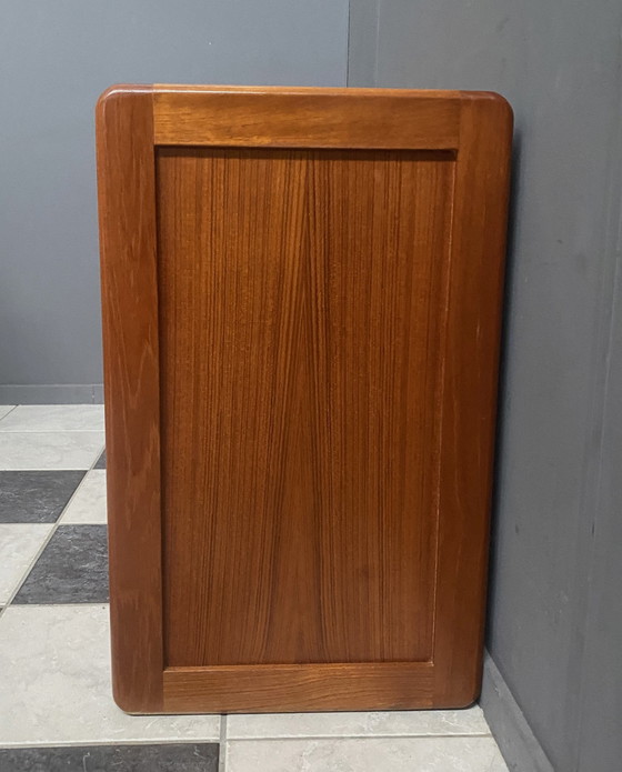 Image 1 of Teak Wood Shoe Cabinet 1970S