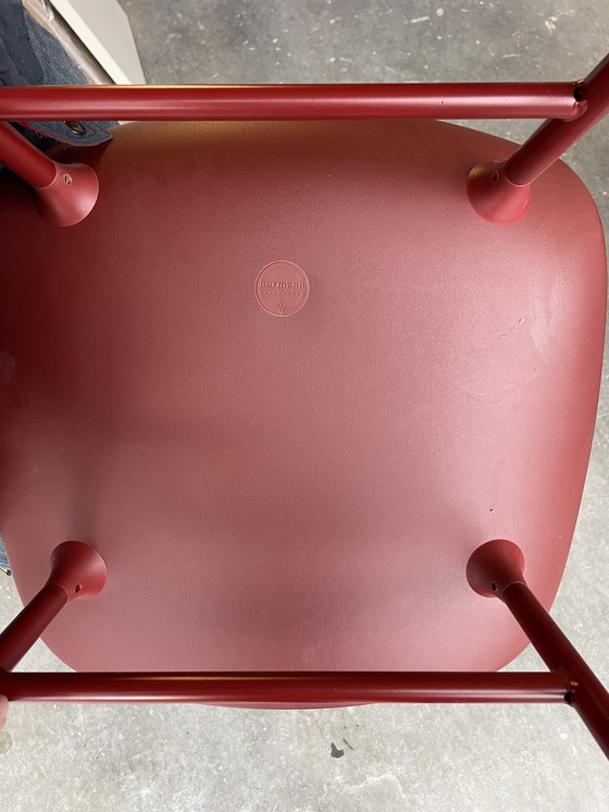 Image 1 of 2x Normann Copenhagen Form Chair Steel - Red