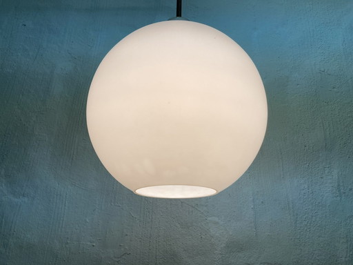 Louis Poulsen glass pendant lamp design Vilhelm Wohlert model Satellite