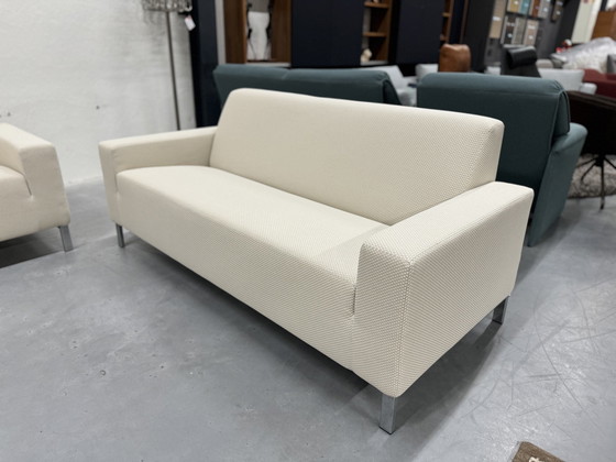 Image 1 of Gelderland 6515 Seating Area 3 & 2.5 Seater + Armchair Grape Fabric