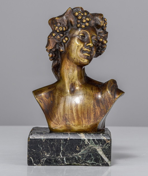 Bust Of Flora By Jef Lambeaux