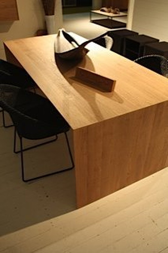 Image 1 of Modern Solid Oak Table