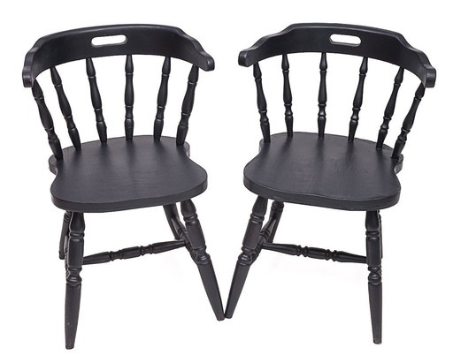 Set Of 8 "Cabriolet" Bistro Chairs