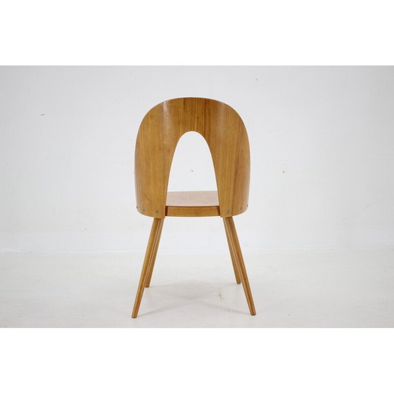 Image 1 of Vintage walnut chair by Antoni Suman, Czechoslovakia 1960