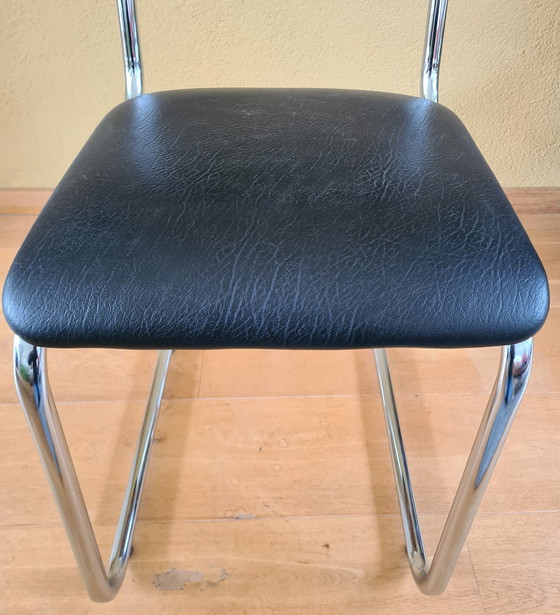 Image 1 of Gispen Dutch Design Tube Frame Chair Model 107