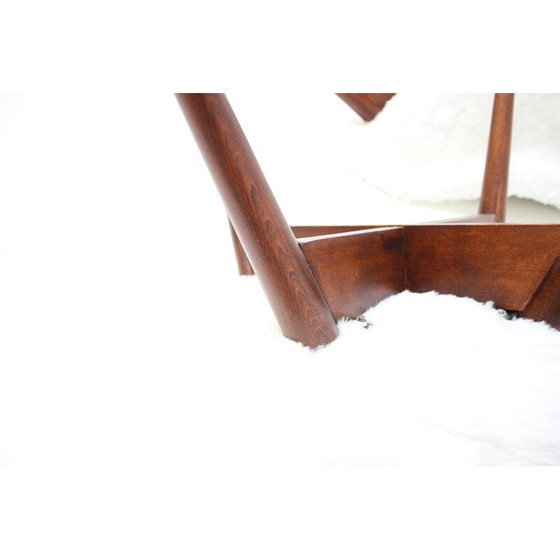 Image 1 of Pair of vintage wooden lounge chairs by Miroslav Navratil, Czechoslovakia 1960