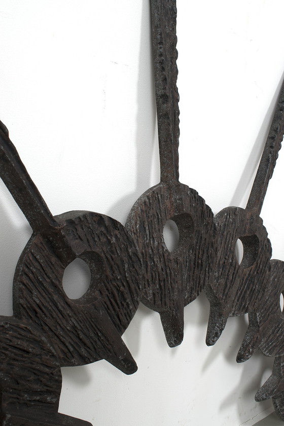 Image 1 of Brutalist XL wall sculpture