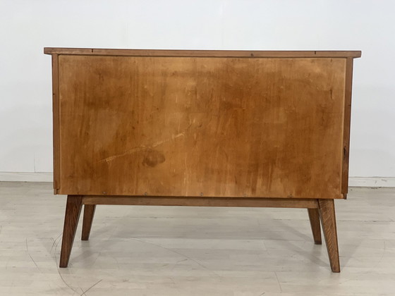 Image 1 of Mid Century buffet commode sideboard armoire salle à manger armoire salon vintage