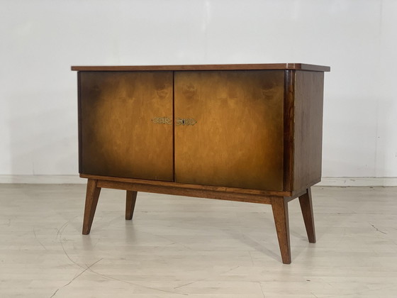 Image 1 of Mid Century buffet commode sideboard armoire salle à manger armoire salon vintage