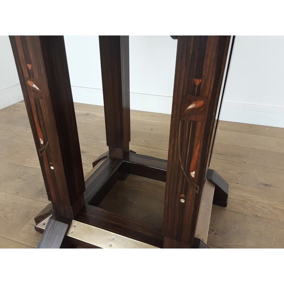 Image 1 of Mid century secessionists design games table by Ludwig Schmitt