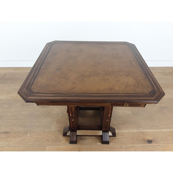 Image 1 of Mid century secessionists design games table by Ludwig Schmitt