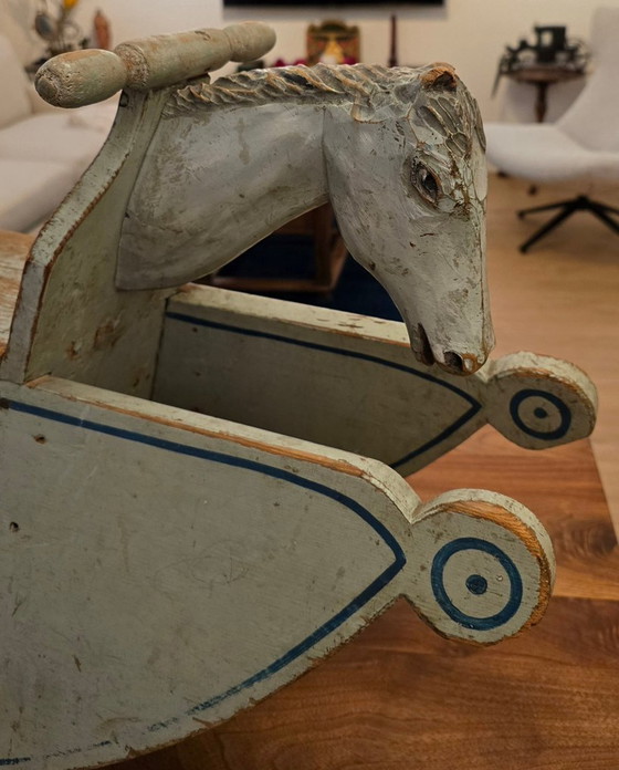 Image 1 of Caballo balancín de principios del siglo XX