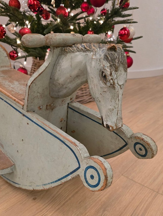 Image 1 of Caballo balancín de principios del siglo XX