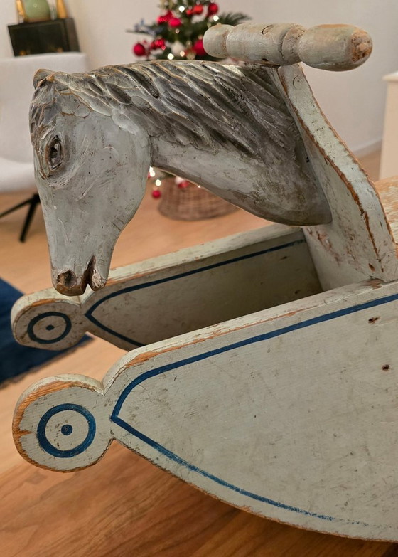 Image 1 of Caballo balancín de principios del siglo XX