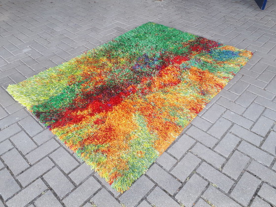 Image 1 of 90s colorful rug