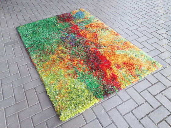 Image 1 of 90s colorful rug