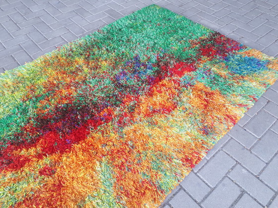 Image 1 of 90s colorful rug