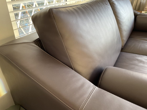 Image 1 of 2x Leolux Antonia sofa leather