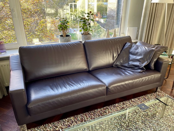 Image 1 of 2x Leolux Antonia sofa leather