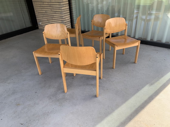 Image 1 of 5x chaises design Kusch + Co