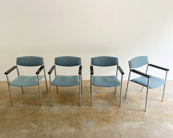 Image 1 of 4X Gijs Van Der Sluis Dining Chairs