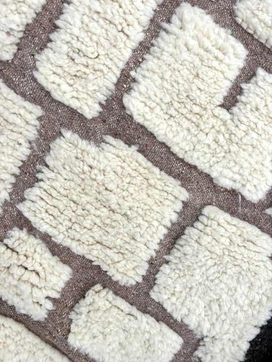 Image 1 of Moroccan Modern Beni Ouarain Runner Carpet