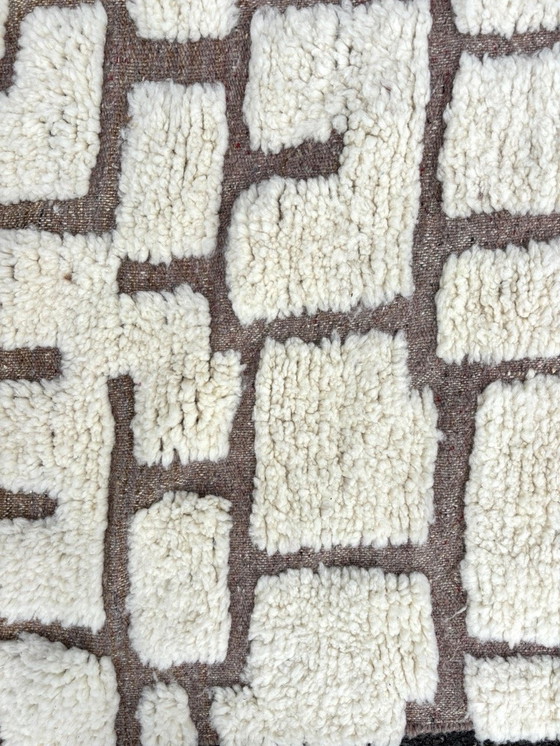 Image 1 of Moroccan Modern Beni Ouarain Runner Carpet