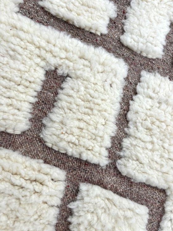 Image 1 of Moroccan Modern Beni Ouarain Runner Carpet