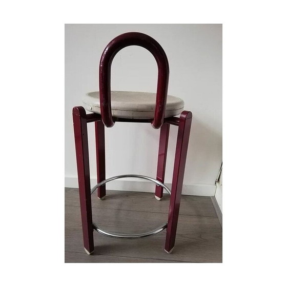 Image 1 of Pair of vintage high stools, 1989