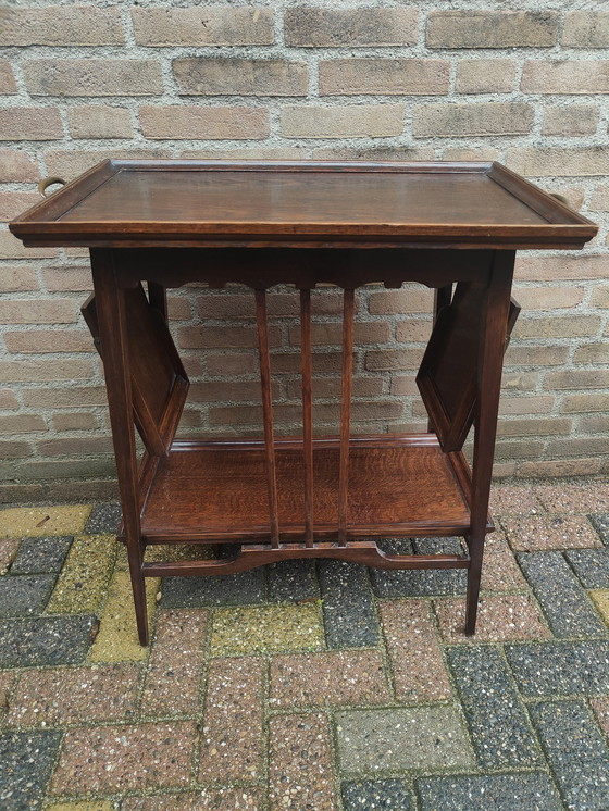 Image 1 of Art Noveau Tea Table Circa 1905-1910