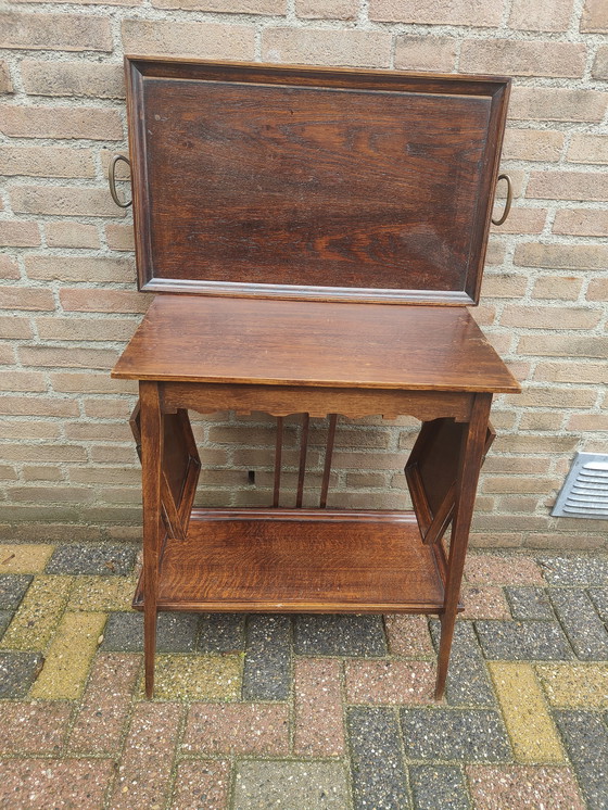 Image 1 of Art Noveau Tea Table Circa 1905-1910