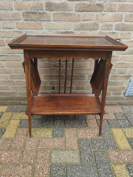 Image 1 of Art Noveau Tea Table Circa 1905-1910