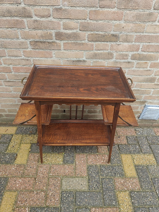 Image 1 of Art Noveau Tea Table Circa 1905-1910