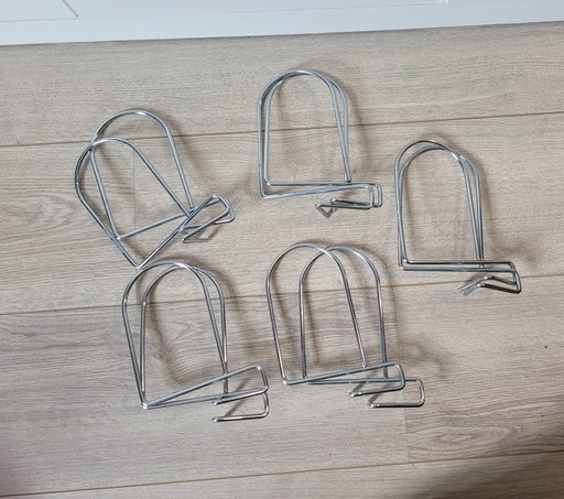 5x IKEA Flint / string bookends by Kajsa & Nisse Strinning