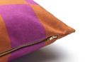 Housse de coussin à carreaux Fest