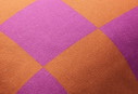 Housse de coussin à carreaux Fest