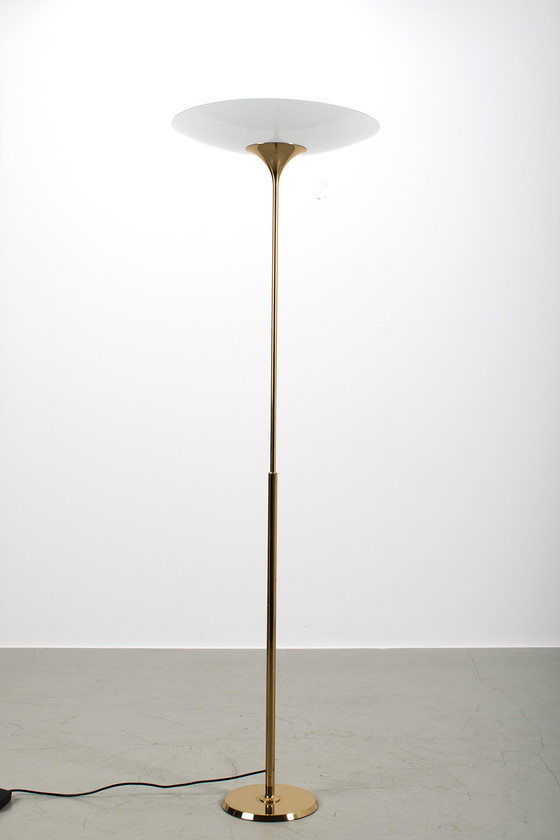 Image 1 of Florian Schulz brass floor lamp