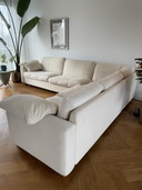 Canapé d'angle Gelderland Modèle 5811 + pouf