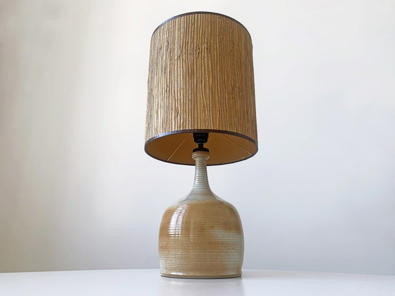 Image 1 of Vintage Grès du Marais table lamp.