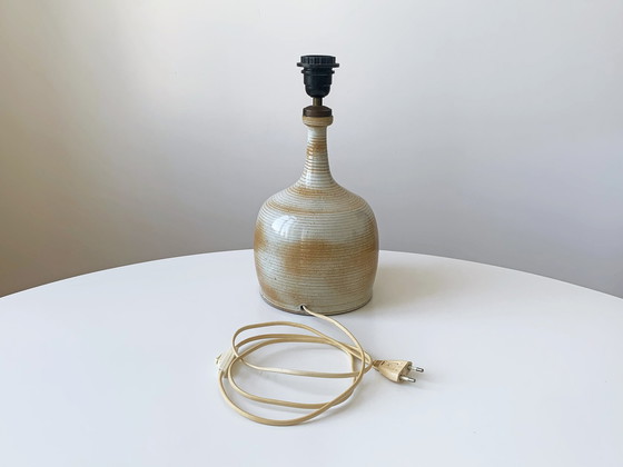 Image 1 of Vintage Grès du Marais table lamp.