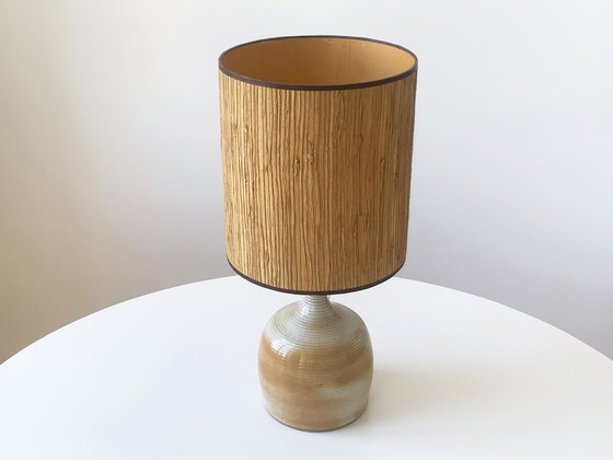 Image 1 of Vintage Grès du Marais table lamp.