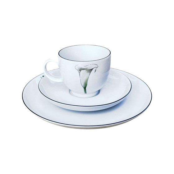 Image 1 of Vintage porcelain breakfast service for Seltmann Weiden, Germany 1980