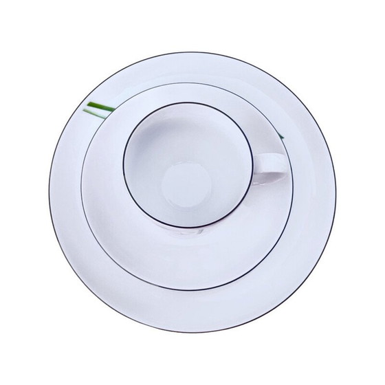 Image 1 of Vintage porcelain breakfast service for Seltmann Weiden, Germany 1980