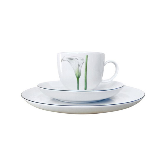 Image 1 of Vintage porcelain breakfast service for Seltmann Weiden, Germany 1980